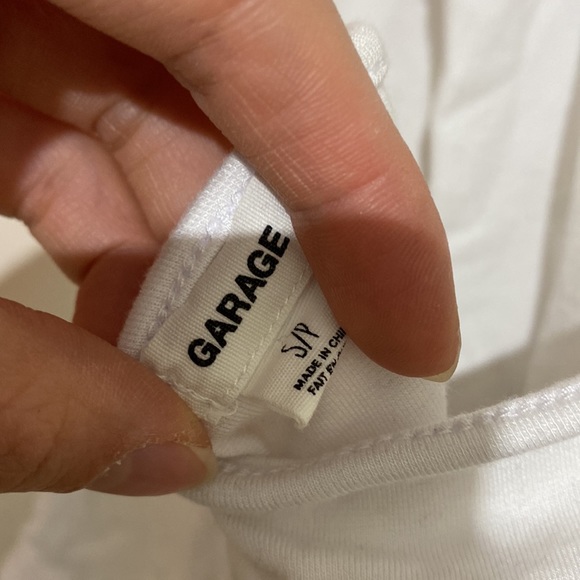 White halter top, small - Picture 3 of 3